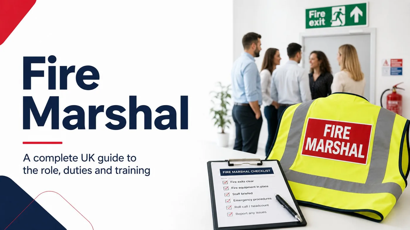 Fire marshal: a complete UK guide to the role, duties and training