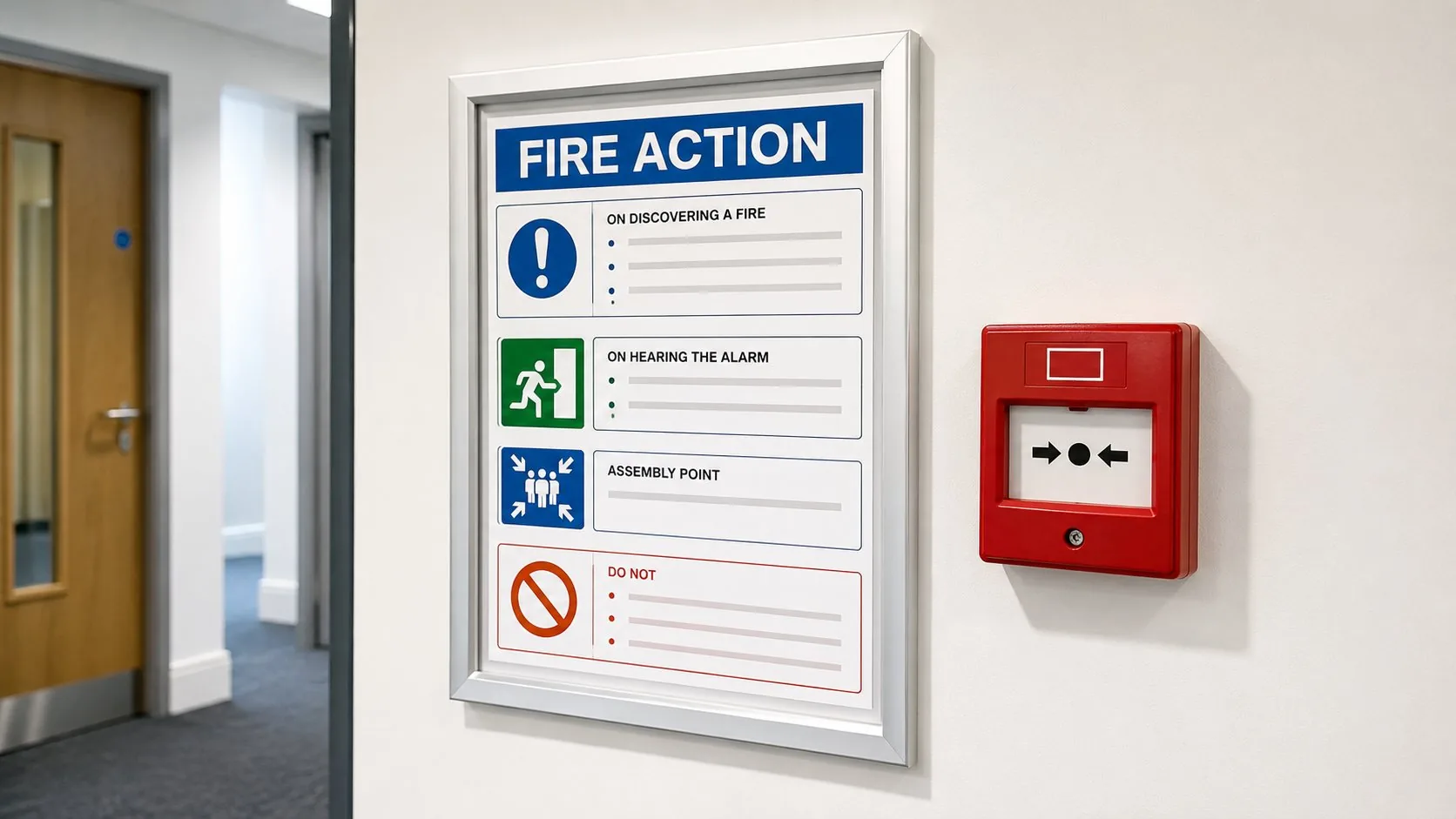 Fire action notice
