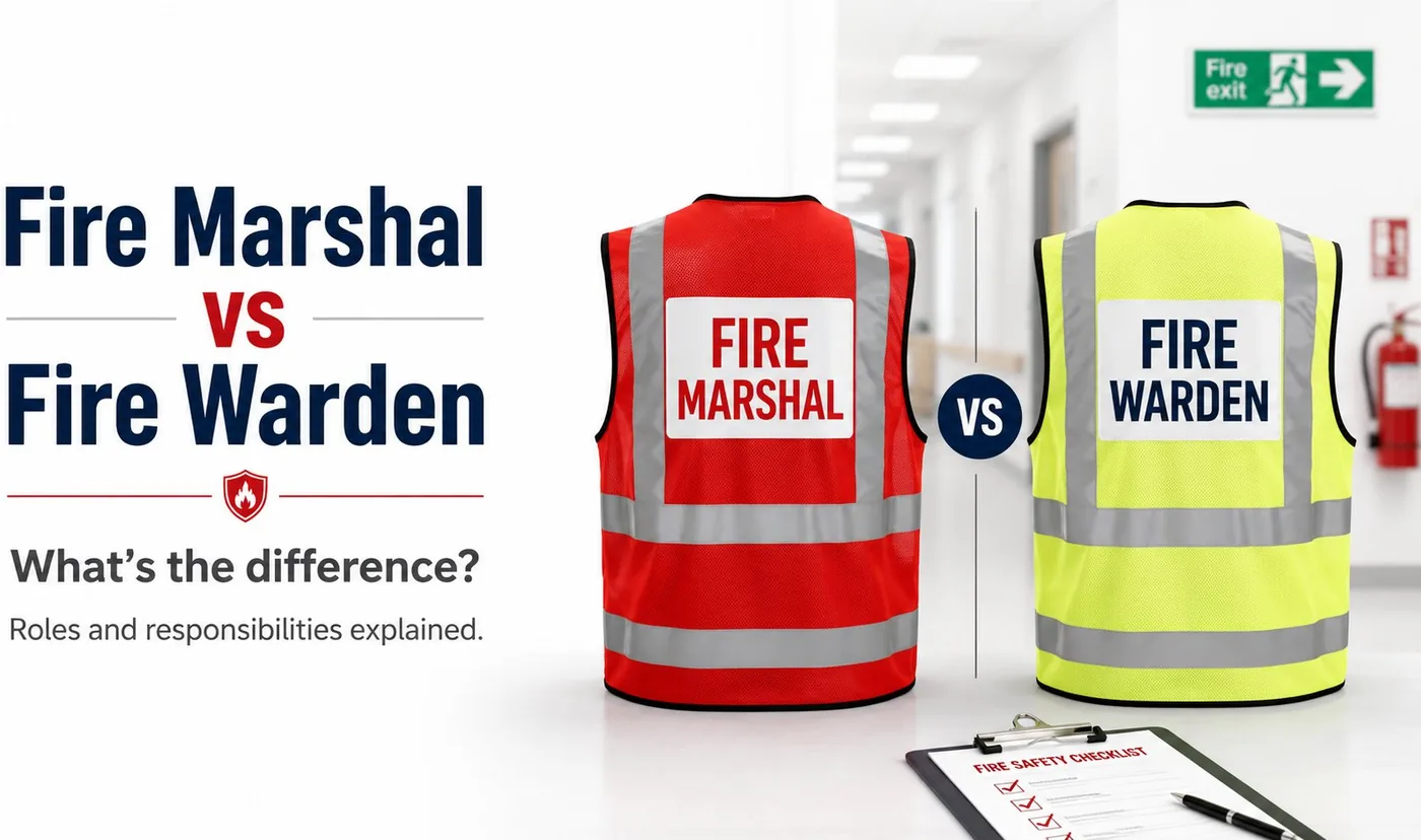 Fire marshal vs fire warden: what's the difference?